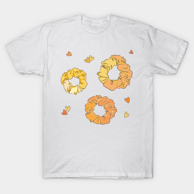 cute hair scrunchie T-Shirt by princessmi-com